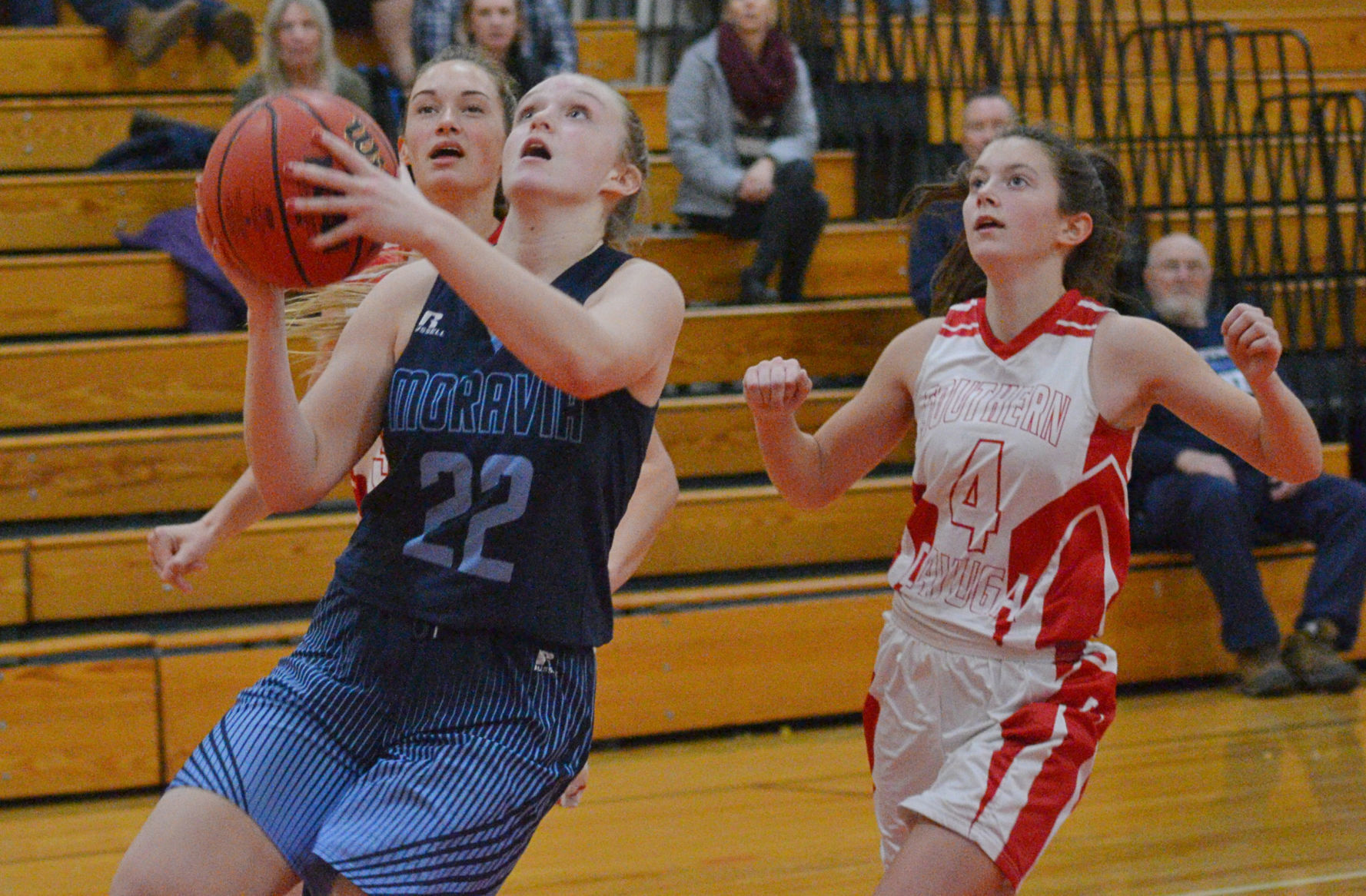 Girls basketball - Southern Cayuga vs. Moravia - 5